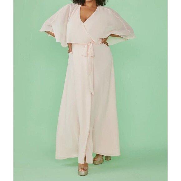 Modcloth Wrapped in Rapture Maxi Dress By ModCloth Size XL - Picture 1 of 4